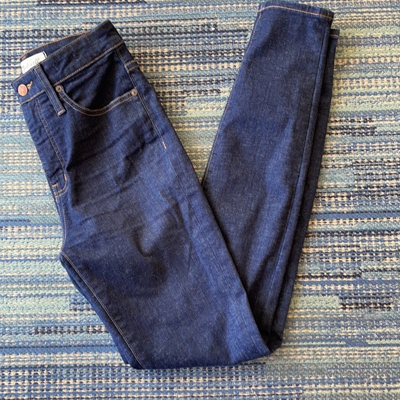 Madewell Curvy High-Rise Skinny Jeans in Orland Wash size 25T - Picture 11 of 13